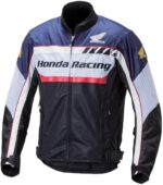 Honda Motorcycle Black And Blue Racing Jacket