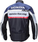 Honda Motorcycle Black And Blue Racing Jacket - Image 2