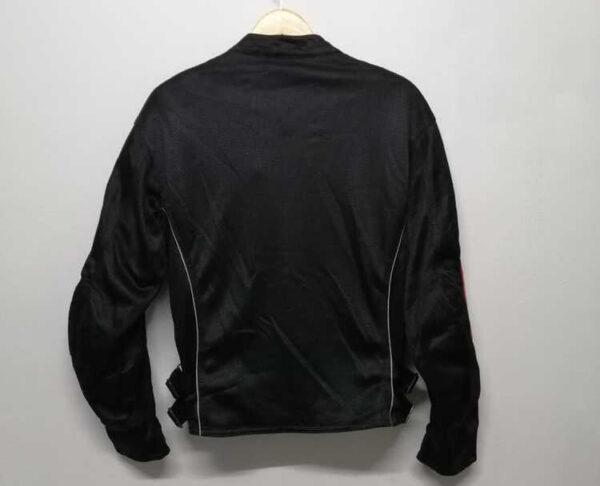 Honda Motorcycle Black Textile Jacket - Image 4