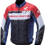 Honda Motorcycle Blue And Red Racing Jacket