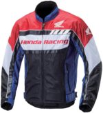 Honda Motorcycle Blue And Red Racing Jacket