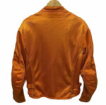 Honda Motorcycle Orange Racing Textile Jacket - Image 4