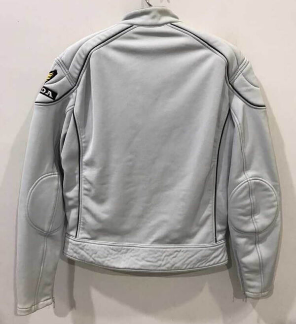 Honda Motorcycle Pale Blue Textile Jacket - Image 2