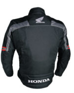 Honda Motorcycle Racing Black Textile Jacket - Image 2