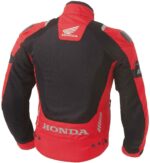 Honda Motorcycle Red And Black Racing Textile Jacket - Image 2