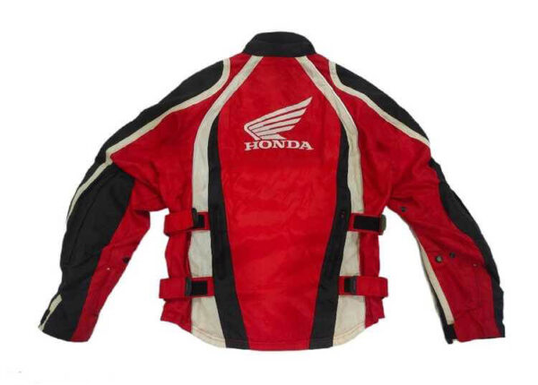 Honda Motorcycle Red Textile Jacket - Image 2