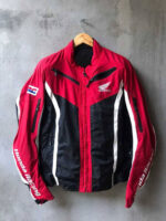 Honda Red And Black Motorcycle Textile Jacket