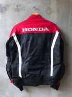 Honda Red And Black Motorcycle Textile Jacket - Image 4