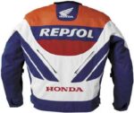 Honda Repsol Motorcycle Racing Textile Jacket - Image 2