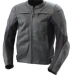 KTM Black Motorcycle Racing Leather Jacket