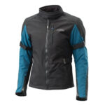 KTM Motorcycle Black And Blue Racing Textile Jacket