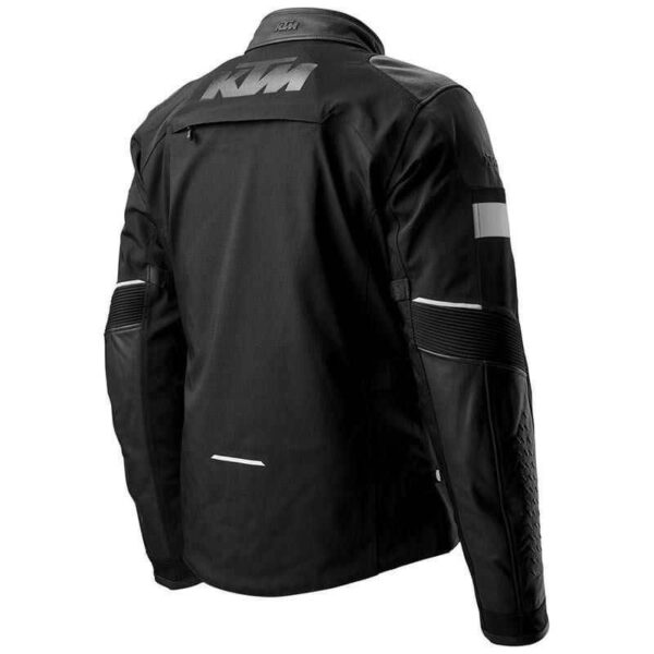 KTM Motorcycle Black Textile Jacket - Image 2