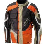 KTM Motorcycle Racing Black And Orange Jacket
