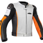 KTM Racing White And Black Motorcycle Jacket
