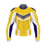 Leon Haslam BMW Motorcycle Racing Leather Jacket - Image 2