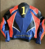 Mat Mladin Suzuki Motorcycle Racing Leather Jacket - Image 2