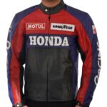 Motul Honda Motorcycle Racing Leather Jacket