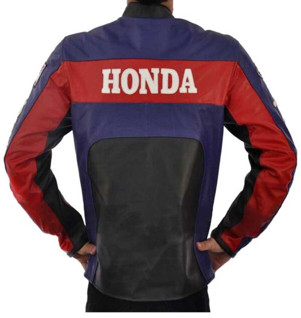 Motul Honda Motorcycle Racing Leather Jacket - Image 2
