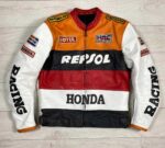 Motul Honda Repsol Motorcycle Racing Leather Jacket