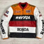 Motul Honda Repsol Motorcycle Racing Leather Jacket