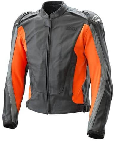 Orange-And-Black-KTM-Motorcycle-Jacket-2.jpg Orange And Black KTM Motorcycle Jacket - Image 1