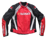 Suzuki GSXR Motorcycle Black And Red Textile Jacket