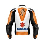 Suzuki Hayabusa Motorcycle Leather Jacket - Image 2