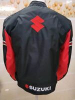 Suzuki Motorcycle Black And Red Textile Jacket - Image 3