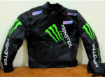Suzuki Motorcycle Monster Energy Leather Jacket