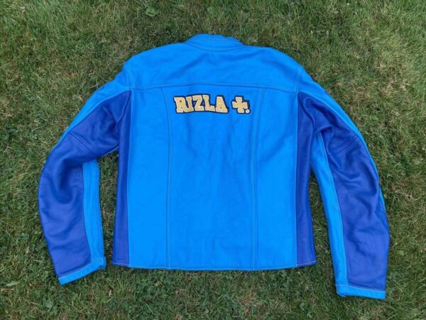 Suzuki Rizla Motorcycle Leather Jacket - Image 2