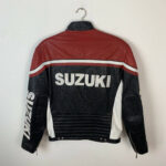Suzuki Team Motul Motorcycle Racing Leather Jacket - Image 2
