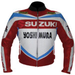 Suzuki Yoshimura GSXR Motorcycle Leather Jacket
