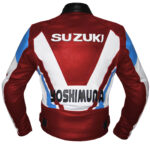 Suzuki Yoshimura GSXR Motorcycle Leather Jacket - Image 3