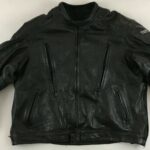 Triumph Black Motorcycle Racing Leather Jacket