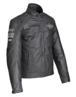 Triumph Custom Motorcycle Racing Leather Jacket - Image 2