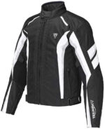 Triumph Motorcycle Black And White Textile Jacket - Image 2