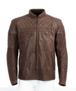 Triumph Motorcycle Brown Leather Jacket