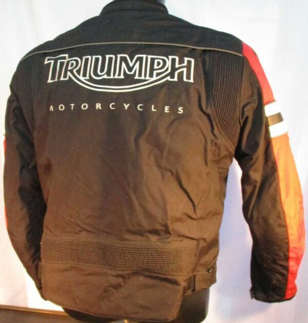 Triumph Motorcycle Racing Textile Jacket - Image 2