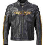 Triumph Racing Motorcycle Leather Jacket