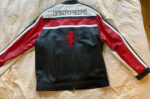 Vintage Ferrari Michael Schumacher Black Leather Jacket - Image 2