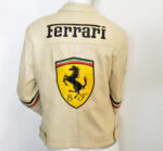 Vintage Ferrari Michael Schumacher Leather Jacket - Image 2