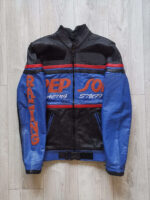 Vintage Honda Motorcycle Leather Jacket