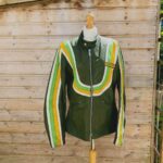 Vintage Honda Motorcycle Racing Leather Jacket