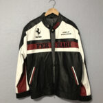 Ferrari Formula One Motorcycle Leather Jacket